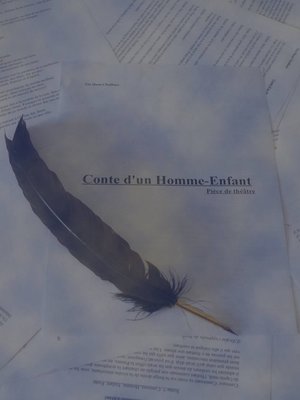 cover image of CONTE D'UN HOMME-ENFANT